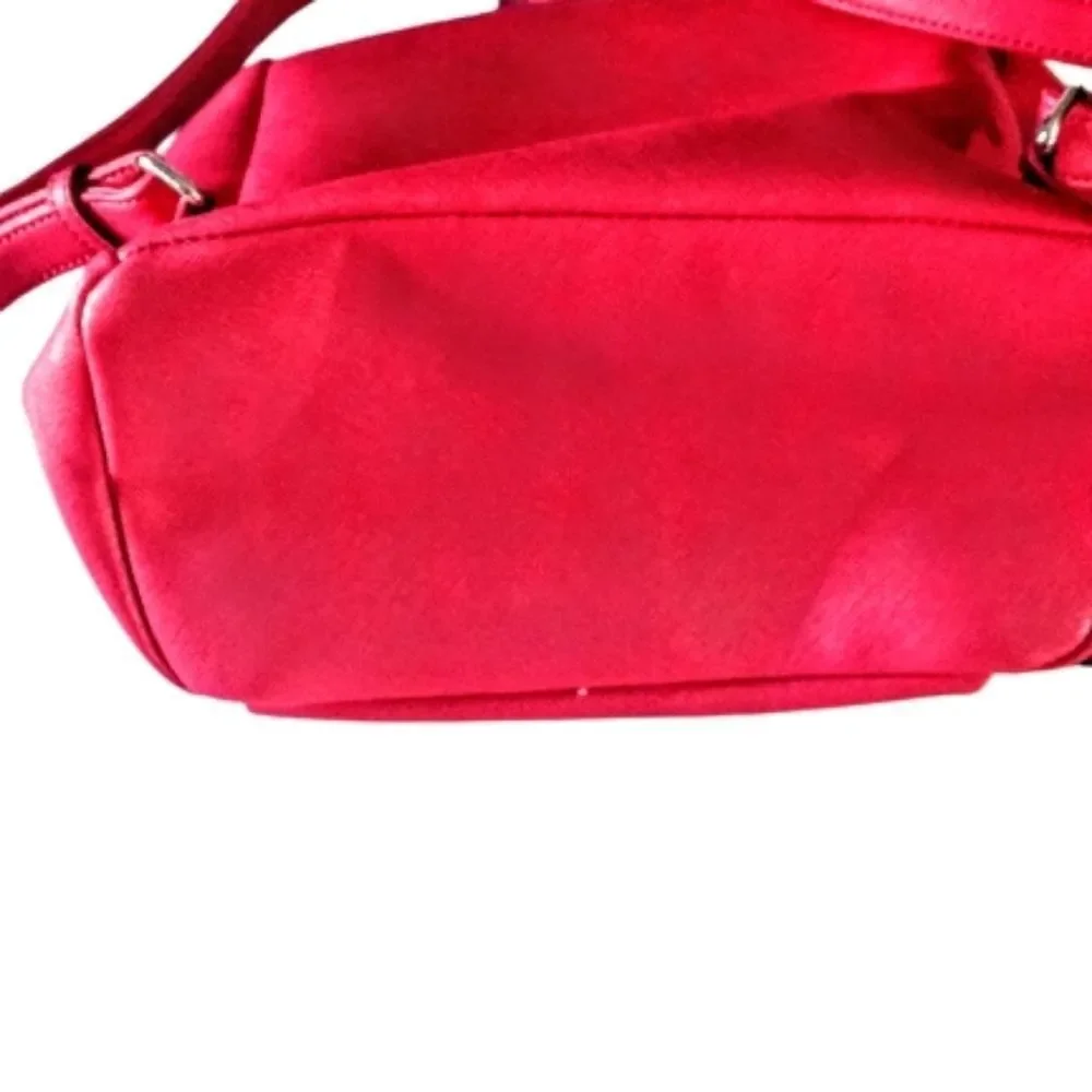 Nine West Dark Lipstick Red Back pack - Picture 9 of 11